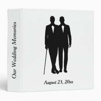 Gay Grooms Our Wedding Binder