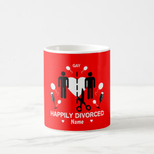 Gay Guy Divorce Party Coffee Mug