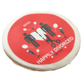Gay Guy Divorce Survivor Sugar Cookie (Angled)