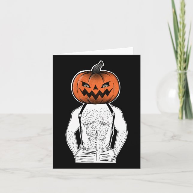 Gay Halloween  Card (Front)