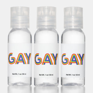 GAY HAND SANITIZER
