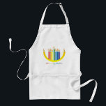 Gay Hanukka Adult Apron<br><div class="desc">Have a Gay Hanukka.</div>