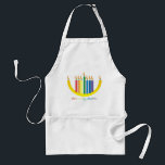 Gay Hanukka Adult Apron<br><div class="desc">Have a Gay Hanukka.</div>