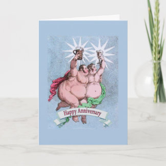 Gay Happy Anniversary Alternate Verse Card