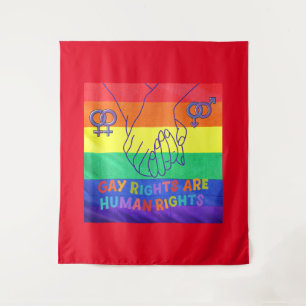 Gay have rights tapestry