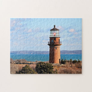 Gay Head Lighthouse, Martha's Vineyard MA Jigsaw Puzzle