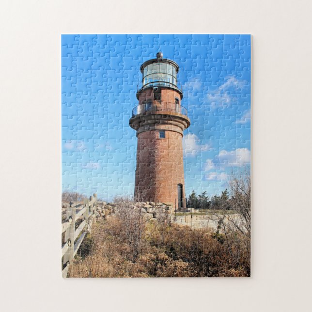 Gay Head Lighthouse, Martha's Vineyard MA Jigsaw Puzzle (Vertical)