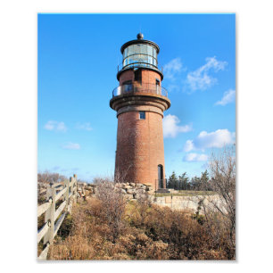 Gay Head Lighthouse, Martha's Vineyard Photo Print
