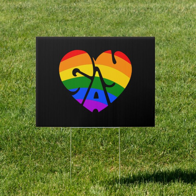 Gay Heart Sign (Insitu)