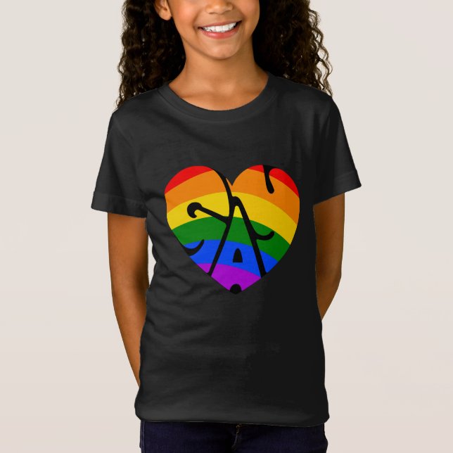 Gay Heart T-Shirt (Front)