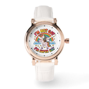 Gay Im Super Gay Sublimation-60681 Tri-Blend Shir Watch