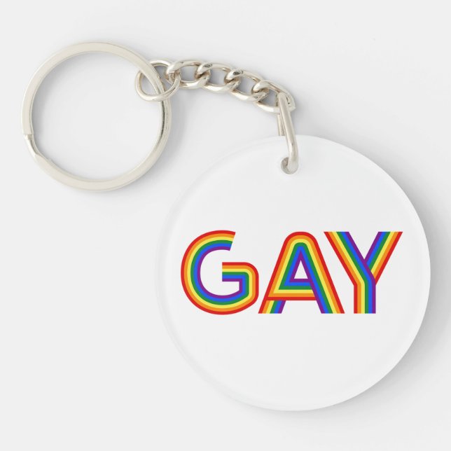 GAY KEYCHAIN (Front)