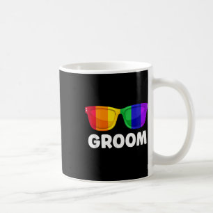Gay Lesbian Bachelor Party Groom Wedding Tee Lgbt  Coffee Mug