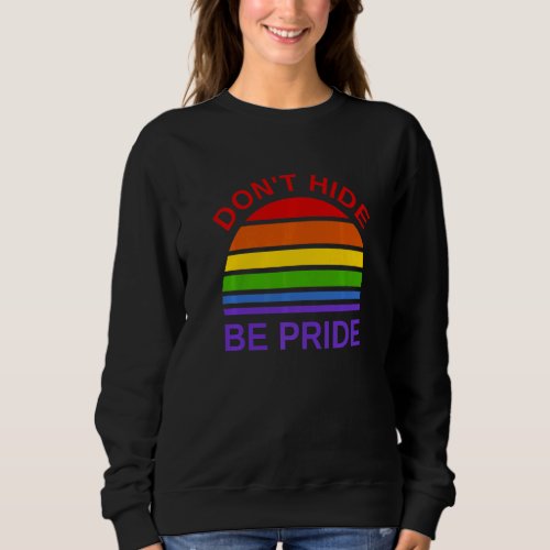 Gay Lesbian Bi Trans Parade Festival Lgbtq Sweatshirt