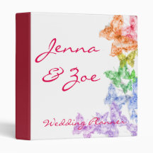 Gay Lesbian Binder Wedding Planner Shower Gift