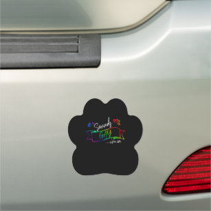 Gay Lesbian LGBT Rainbow gay marriage pride Car Magnet