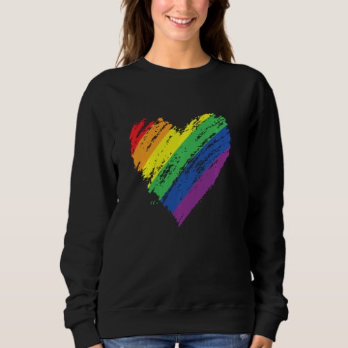 Gay Lesbian Pride Lbgt Flag Homosexuality Lbgtq  Sweatshirt