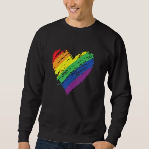 Gay Lesbian Pride Lbgt Flag Homosexuality Lbgtq  Sweatshirt