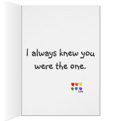 Gay Lesbian Rainbow Heart "Love" (Inside (Right))