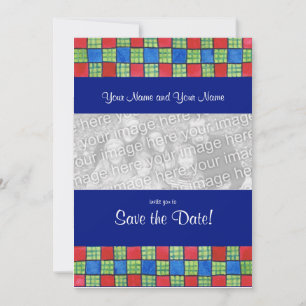 Gay/Lesbian 'Save the Date' Photo Card Invitation