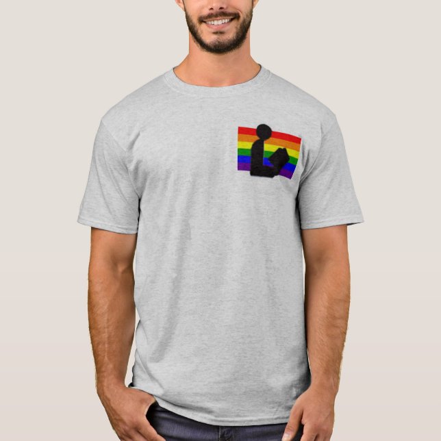 Gay Librarian T-Shirt (Front)