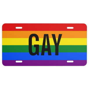 Gay License Plate