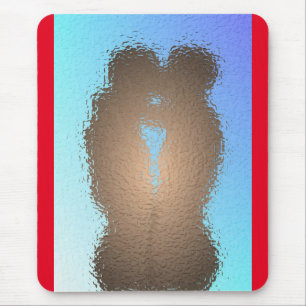 Gay Love Kiss Mouse Pad