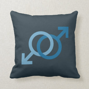 GAY LOVE - .png Throw Pillow