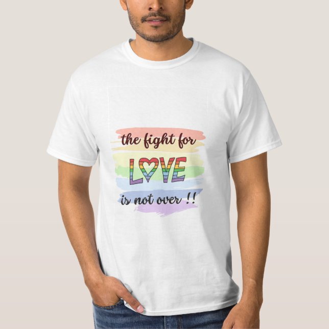 GAY LOVE T SHIRT (Front)