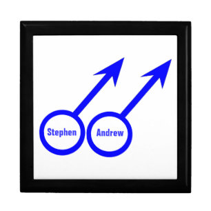 Gay Lovers Customizable Gift Box