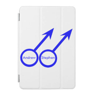Gay Lovers Customizable iPad Mini Cover