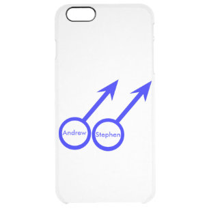 Gay Lovers Customizable iPhone Case