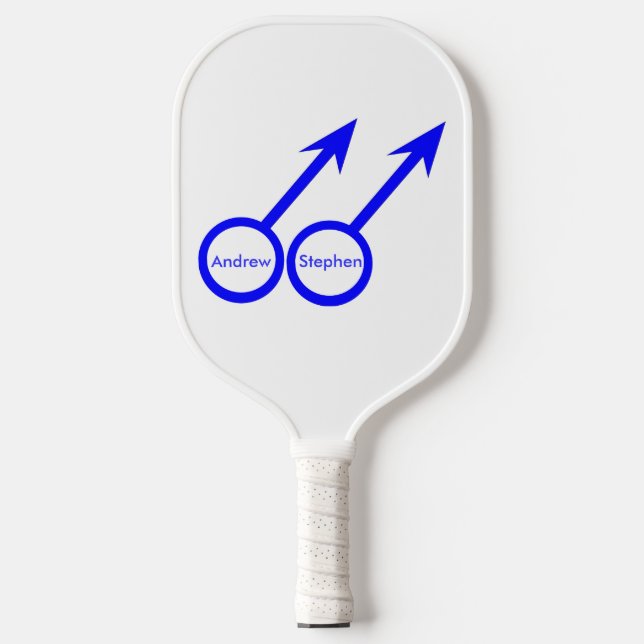 Gay Lovers Customizable Pickleball Paddle (Front)