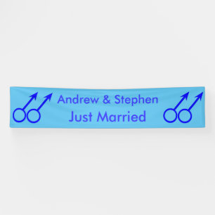 Gay Lovers Personalized Banner