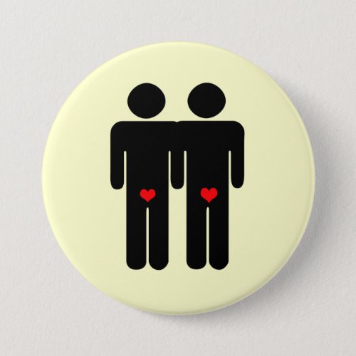 Gay Lovers Pinback Button