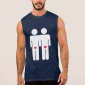 GAY LOVERS - - .png Sleeveless Shirt (Front)