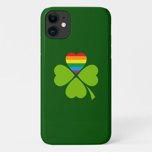 Gay Lucky Clover iPhone 11 Case