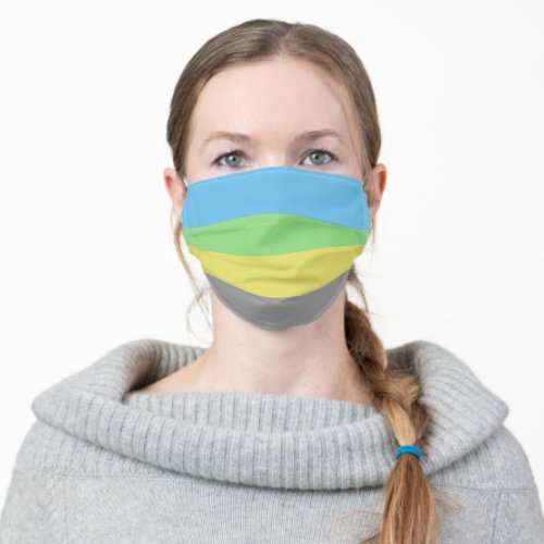 Gay Male Alternative Pride Flag Adult Cloth Face Mask