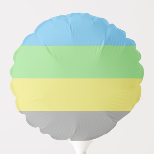 Gay Male Alternative Pride Flag Balloon
