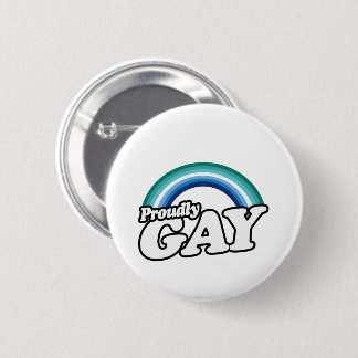 Gay Male and Proud Button