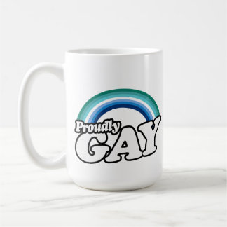 Gay Male and Proud Coffee Mug