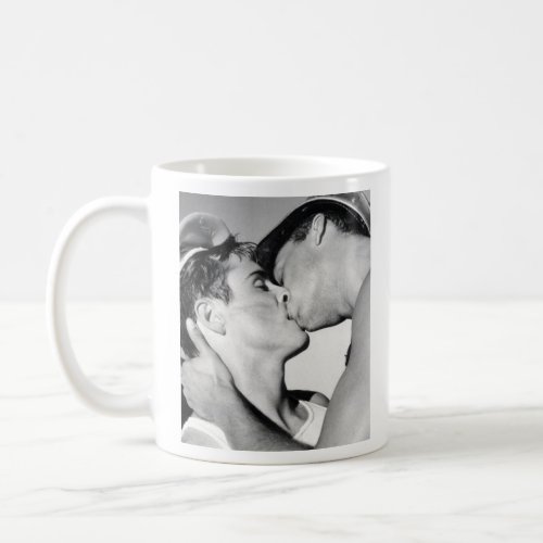 GAY MALE KISS  COFFEE MUG