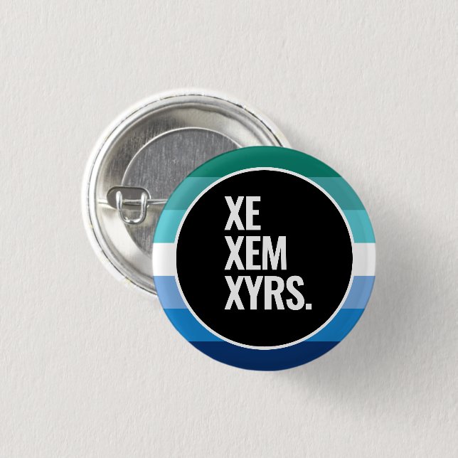 Gay Male Pride Button (Front & Back)