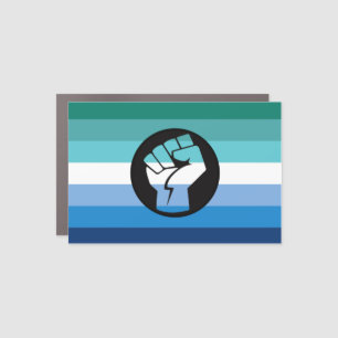 Gay Male Pride Car Magnet