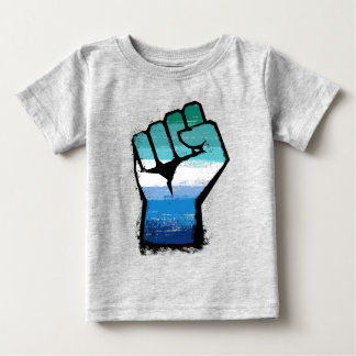 Gay Male Pride Fist Baby T-Shirt