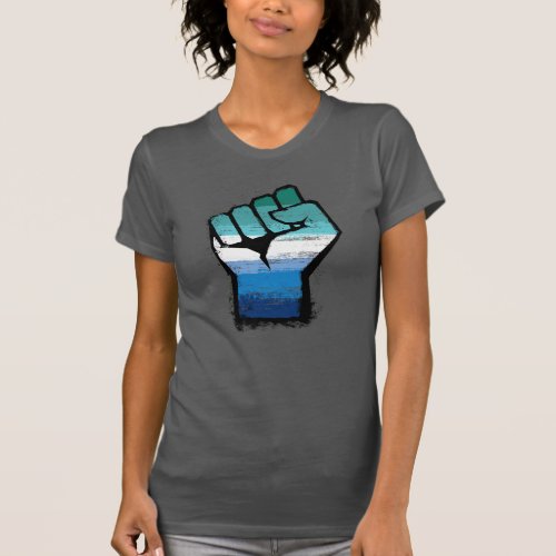 Gay Male Pride Fist T_Shirt