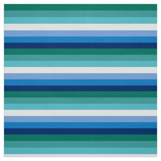 Gay Male Pride Flag (Azure) Fabric