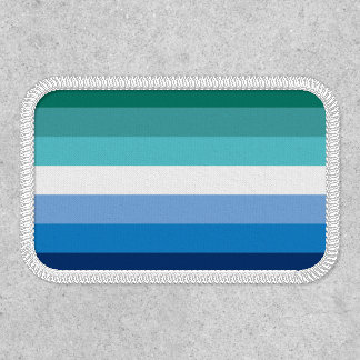 Gay Male Pride Flag (Azure) Patch