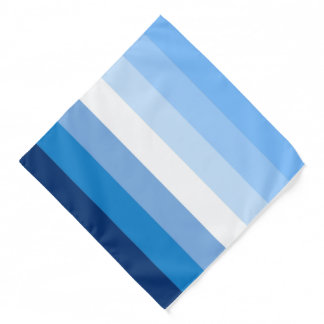 Gay Male Pride Flag (Blue) Bandana
