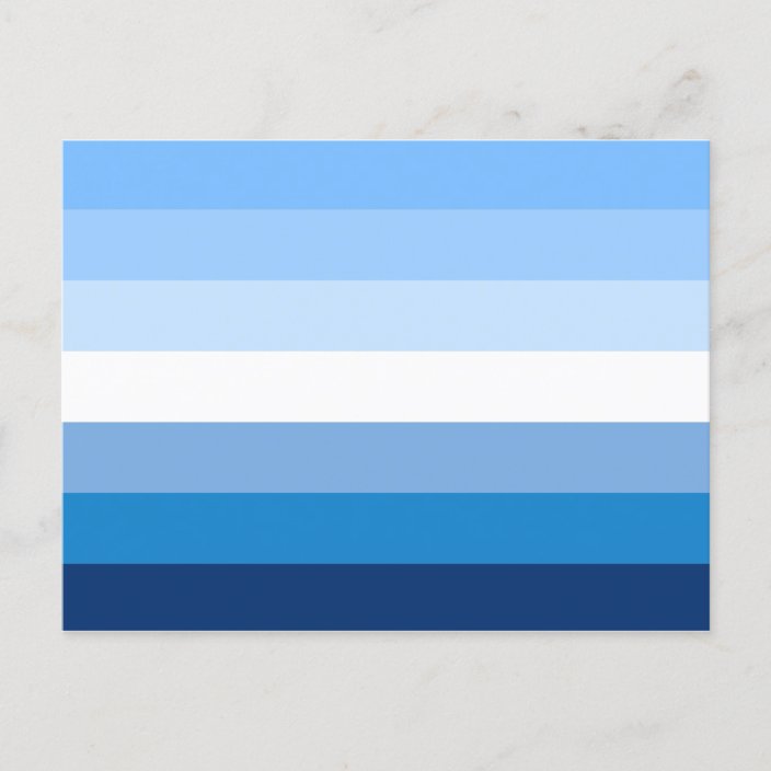is the gay flag blue